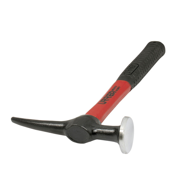 Urrea 1-3/8" Bodywork hammer with fiberglass handle for sheet straightening 1428FV